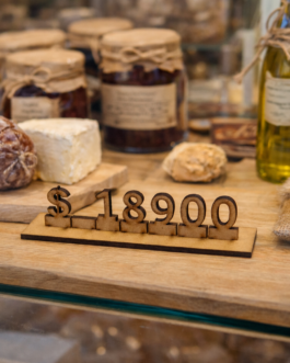 Display de Precios Intercambiables