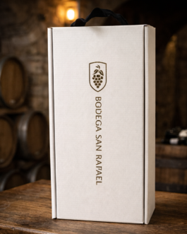 Caja 2 Vinos Cartón Microcorrugado