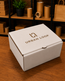Caja Microcorrugado 130x130x80 mm
